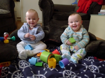 Learning to sit up independently at 12 months ( 9 months corrected)